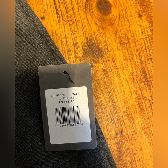 NWT- Lysse Ponte Charcoal Grey High Waist Pants Wrinkle Resistant Waist Shaping - Picture 7 of 15